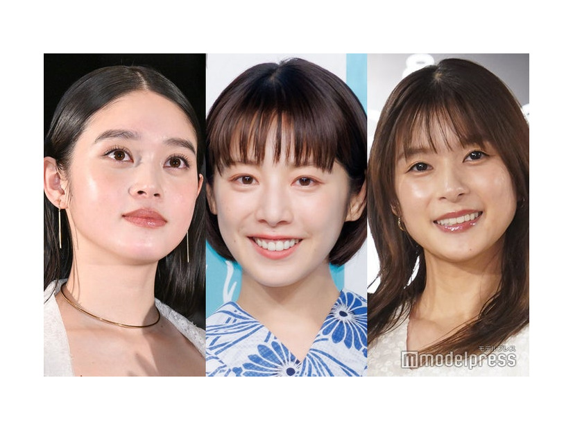 高石あかり、夏帆、芳根京子（C）モデルプレス