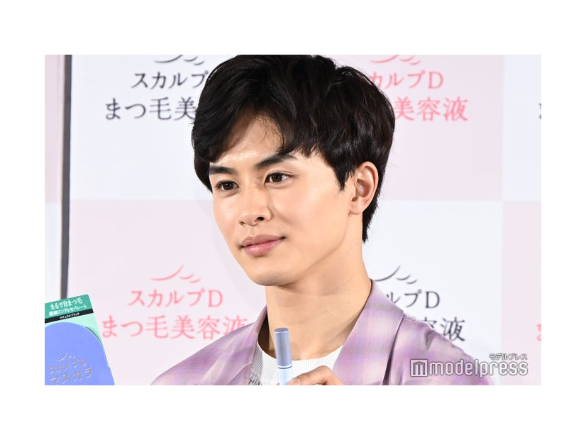 ブランドアンバサダー就任＆新WEBCM発表会に出席した草川拓弥（C）モデルプレス