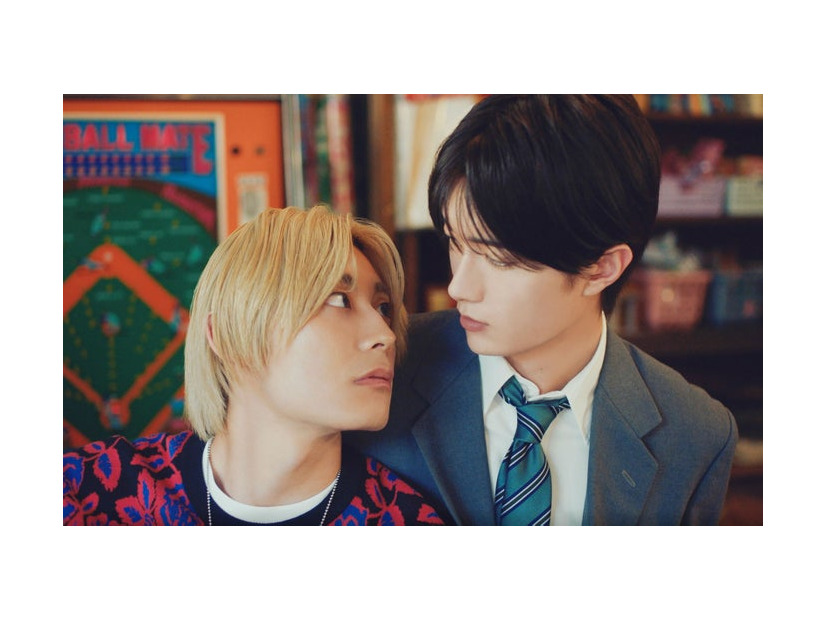 高松アロハ、山中柔太朗／場面写真より（C）映画「純愛上等！」製作委員会