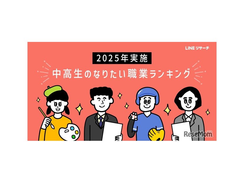 中高生のなりたい職業ランキング