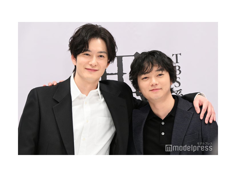 「田鎖ブラザーズ」制作発表会見に出席した岡田将生、染谷将太（C）モデルプレス