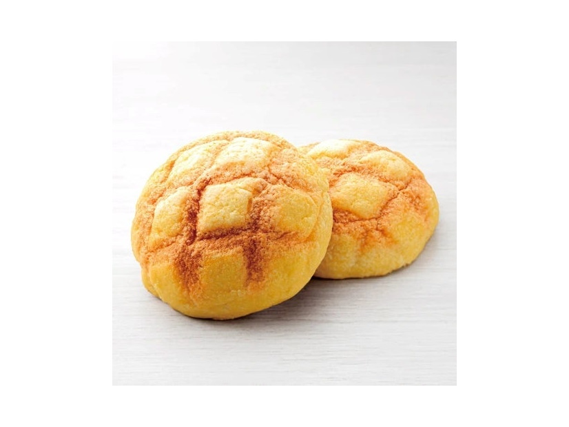 お店で焼いたふんわりメロンパン（提供写真）