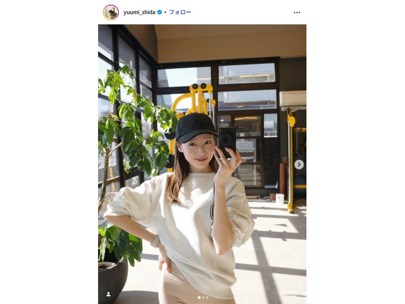 志田友美Instagramより