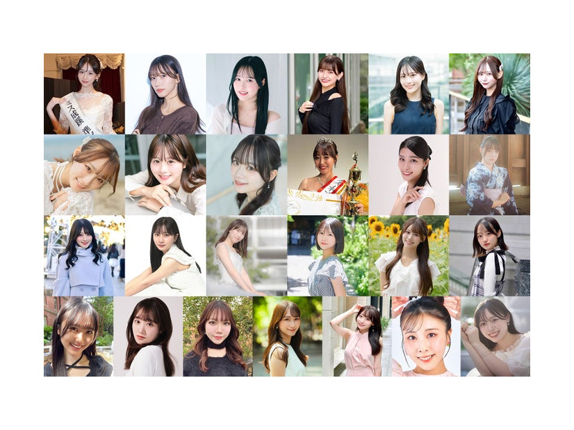 「MISS OF MISS CAMPUS QUEEN CONTEST 2026」準々決勝進出者（提供写真）