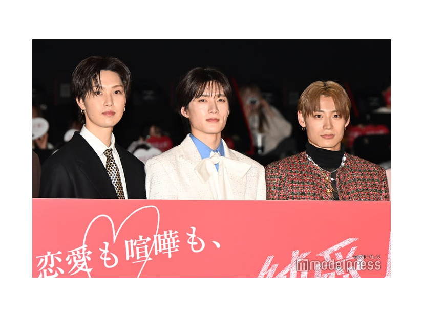 堀夏喜、山中柔太朗、高松アロハ（C）モデルプレス