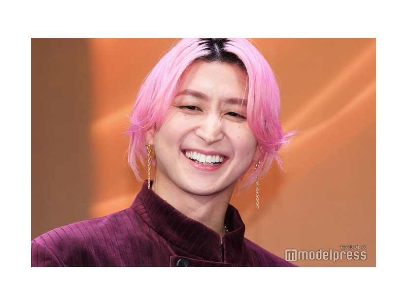 「白蛇：浮生 ～巡りめぐる運命の赤い糸～」公開記念初日舞台挨拶に出席した佐久間大介（C）モデルプレス