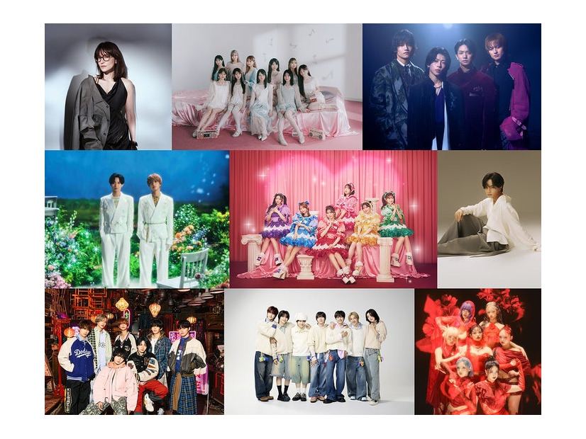 「CDTVライブ！ライブ！」出演者（提供写真）