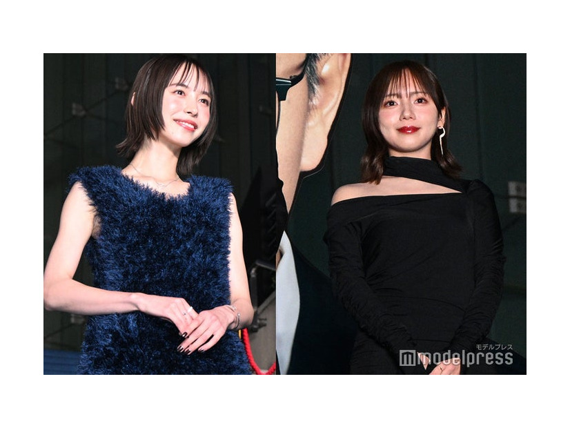 「教場 Requiem」カーペットアライバル フォトセッションに出席した井桁弘恵、齊藤京子（C）モデルプレス