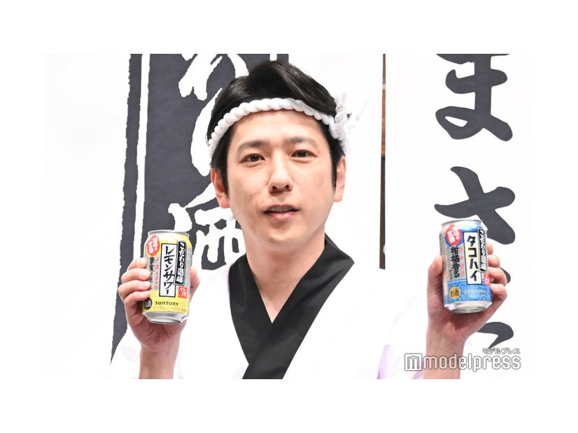 「こだわり酒場」新CM発表会に出席した二宮和也（C）モデルプレス