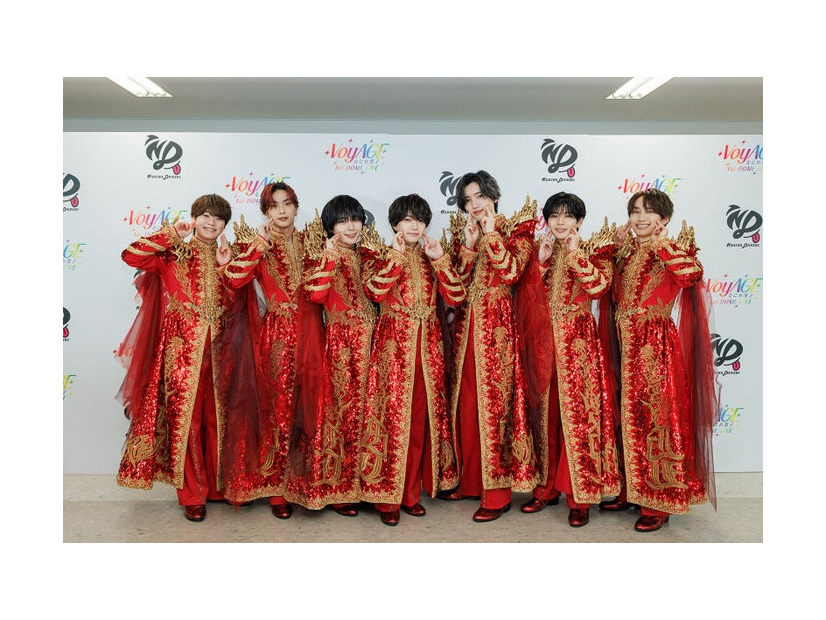 なにわ男子（左から）大橋和也、高橋恭平、大西流星、西畑大吾、道枝駿佑、長尾謙杜、藤原丈一郎（提供写真）