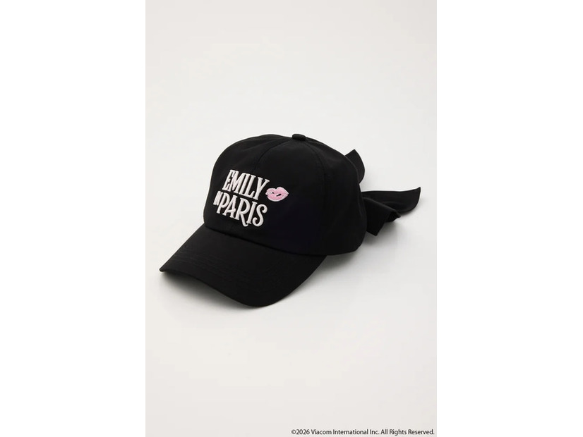 【Emily in Paris】キャップ　※リボン取り外し可