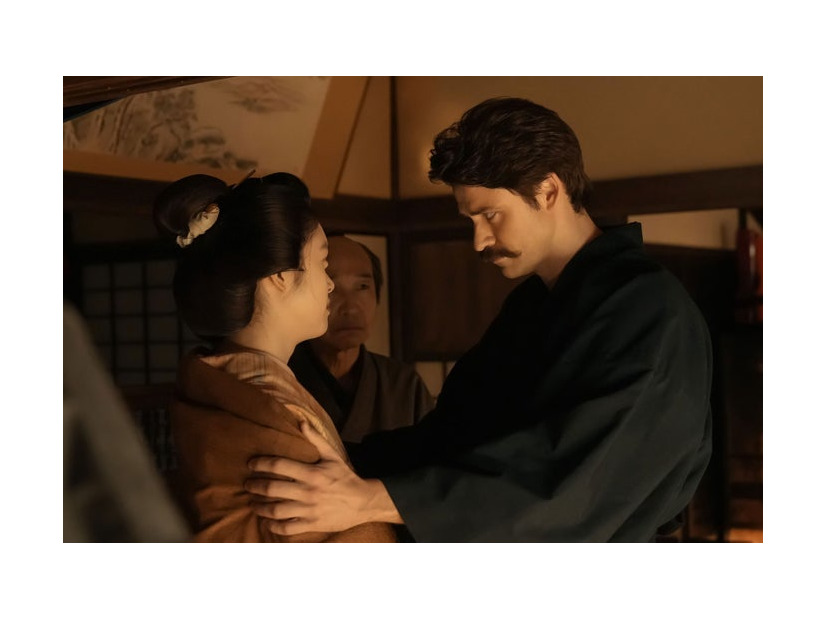 高石あかり、小日向文世、トミー・バストウ「ばけばけ」第94話（C）NHK