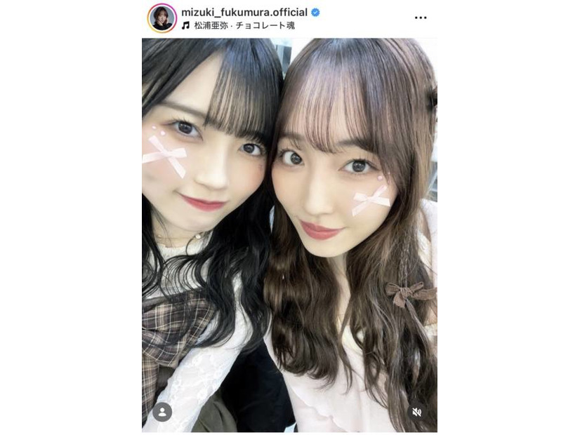 譜久村聖、西田汐里とのイベントSHOTにファン歓喜「可愛すぎ」「推し2人の共演ヤバい」