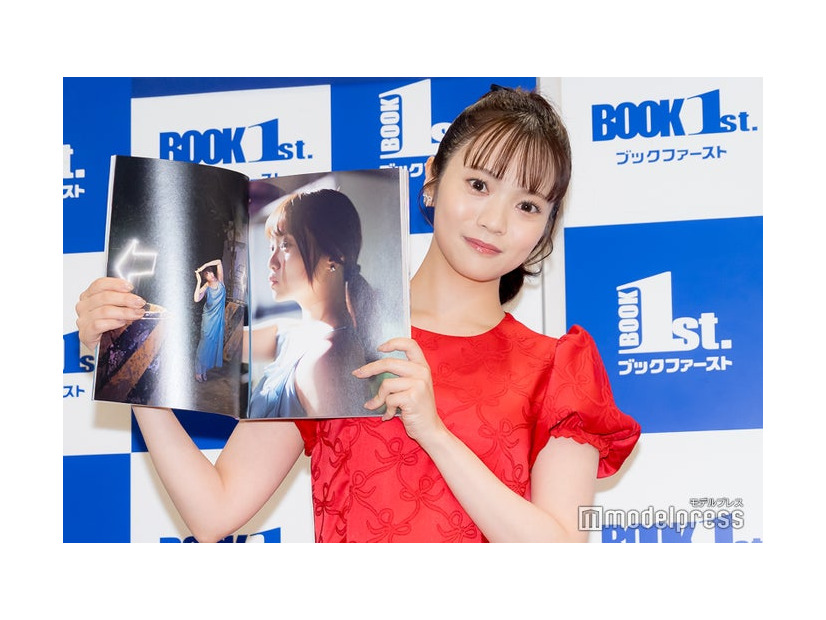 1st写真集「Lilas」囲み取材に出席した宮田愛萌（C）モデルプレス