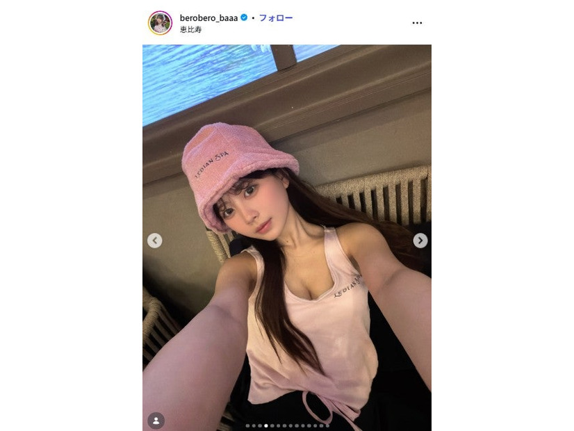 佐藤かれんInstagramより