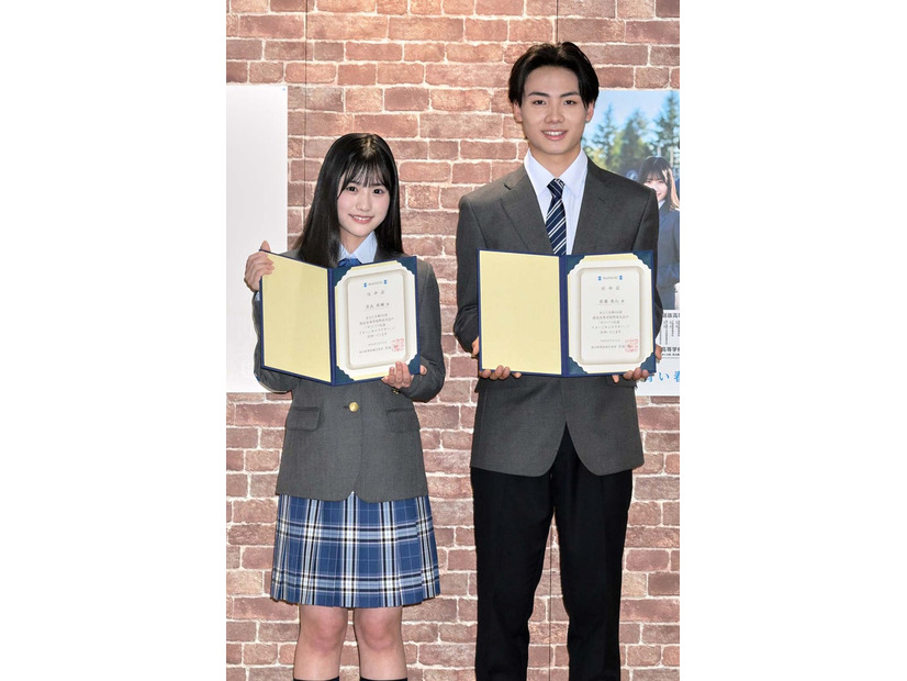 黒氏萌楓、佐藤泰心（提供写真）