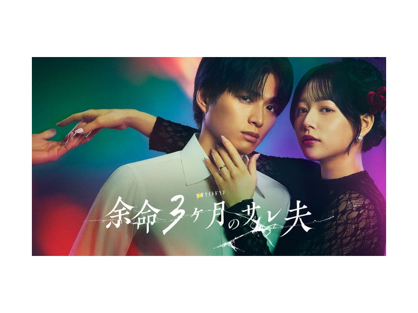 白洲迅、桜井日奈子「余命3ヶ月のサレ夫」ビジュアル（C）テレビ朝日