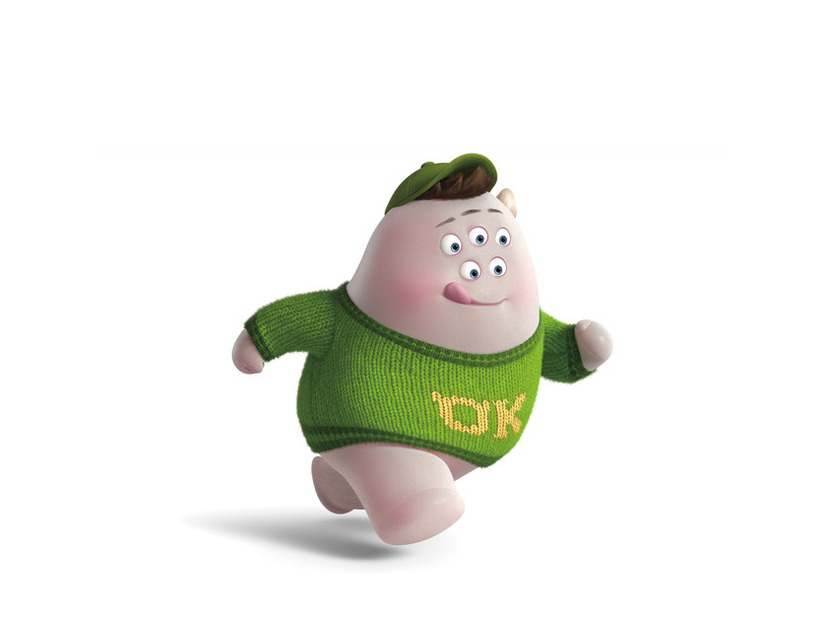 スクイシー(声:嶋田翔平)『モンスターズ・ユニバーシティ』© 2013 Disney Enterprises, Inc. / Pixar