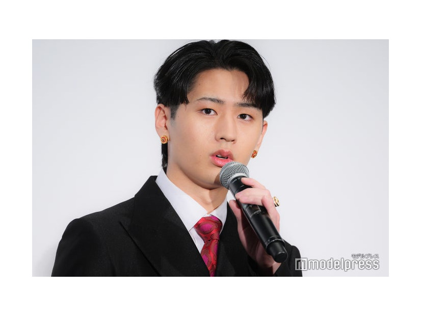 映画「教場 Requiem」初日舞台挨拶に出席した猪狩蒼弥（C）モデルプレス