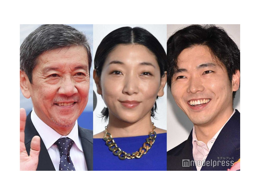 奥田瑛二、安藤サクラ、柄本佑（C）モデルプレス