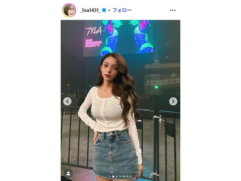 渡辺リサ Instagramより