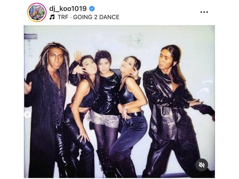 DJ KOO、TRFデビュー33周年を報告！懐かしの“1ヶ月20万”ドレッドヘアSHOTには「お若い」「青春でした！」の声