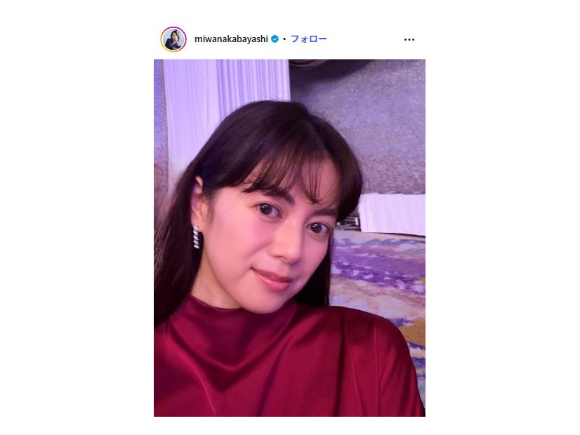 中林美和Instagramより
