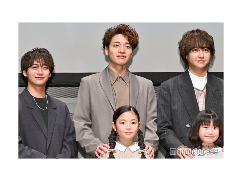 舞台「⼩さな神たちの祭り」製作発表に出席した藤井直樹、福田悠太、八乙女光ほか（C）モデルプレス