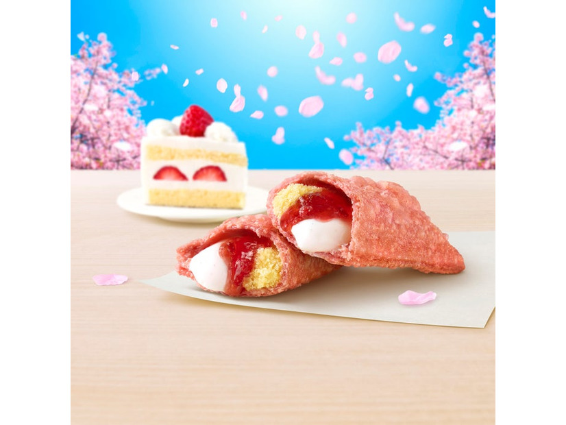 いちごショートケーキパイ（提供写真）