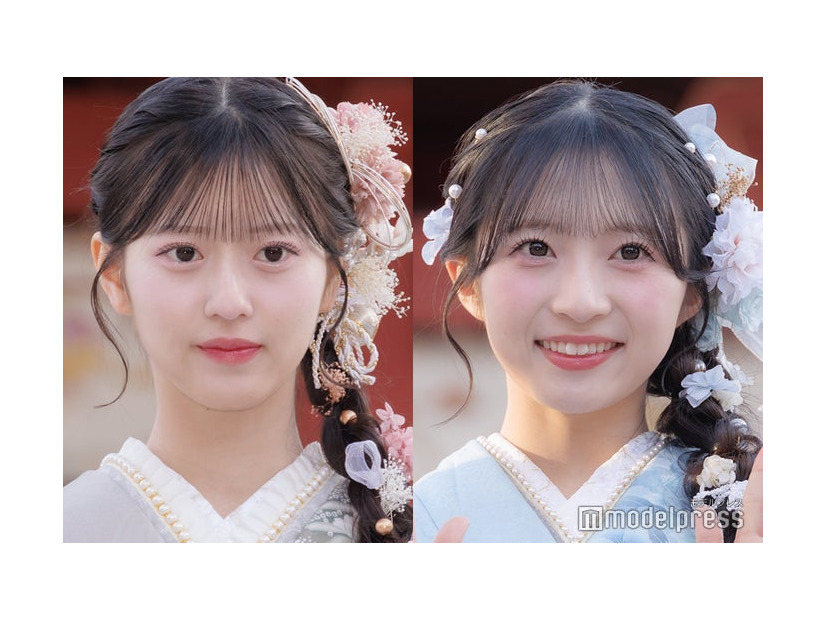 八木愛月、秋山由奈（C）モデルプレス