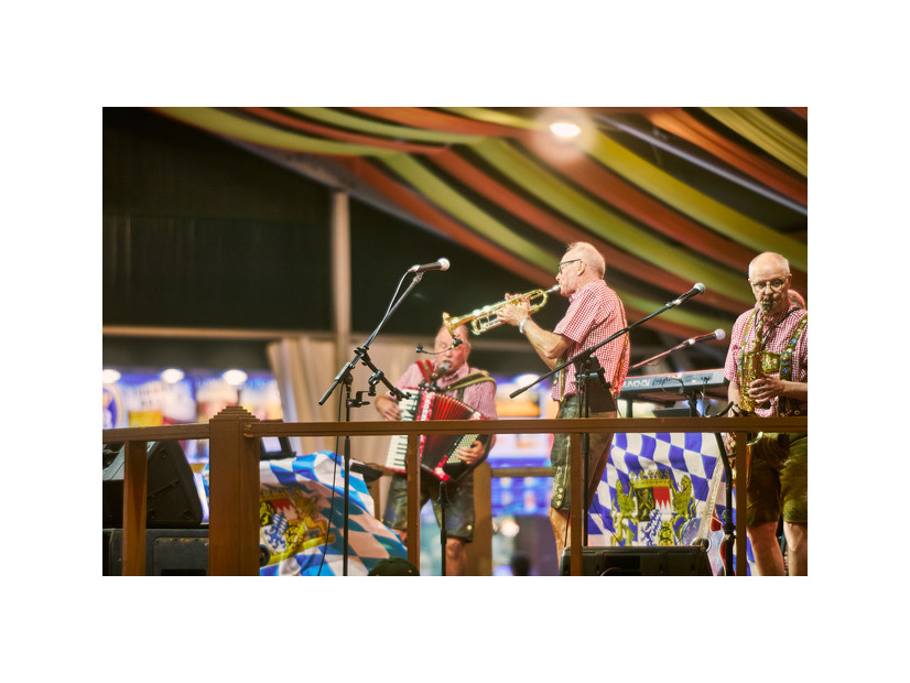 ドイツ楽団 演奏の様子