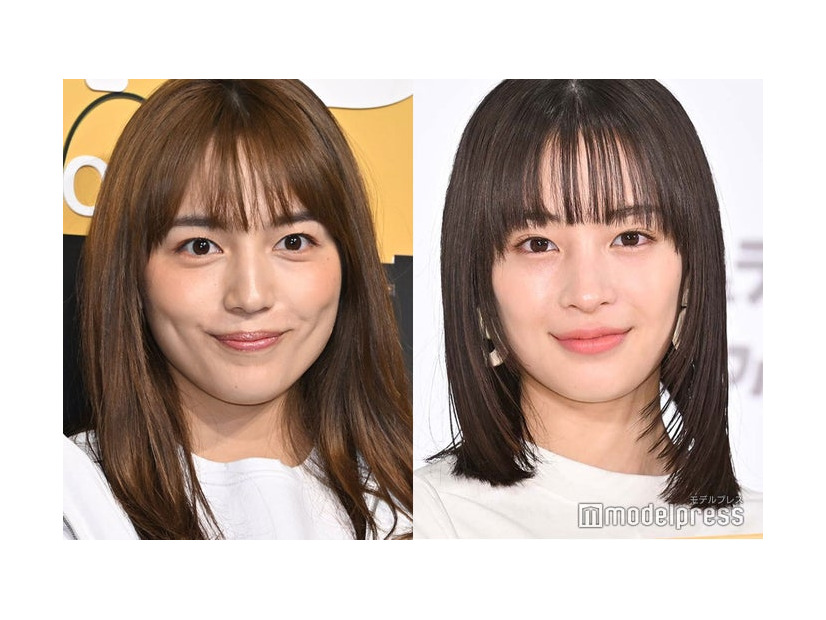 川口春奈　広瀬すず（C）モデルプレス