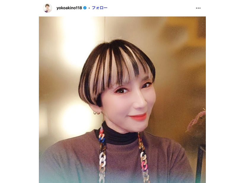 秋野暢子Instagramより