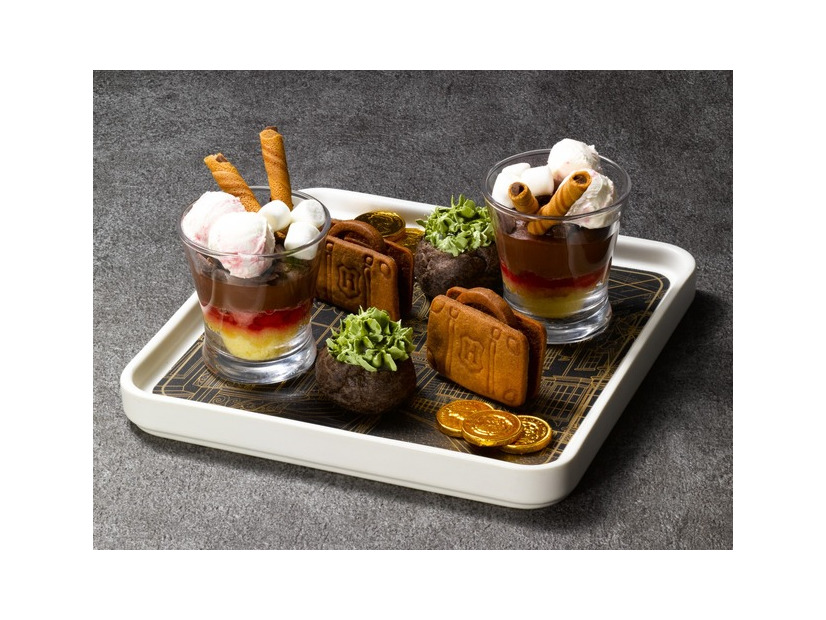 ダイアゴン横丁の買い物リストアフタヌーンティー／「ホグワーツからの招待状」限定メニュー