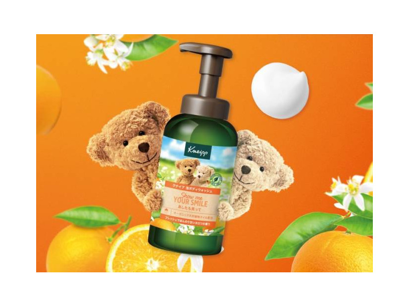 クナイプ、泡ボディウォッシュにブランド人気の「ネロリの香り」が登場！