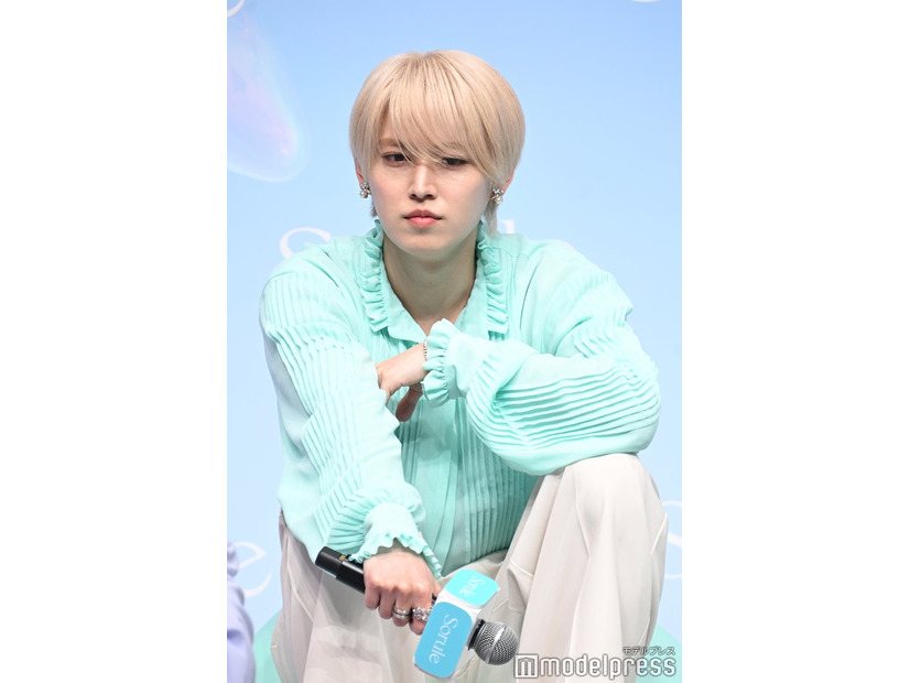 サラサラヘアが際立つスタイリングの白岩瑠姫（C）モデルプレス