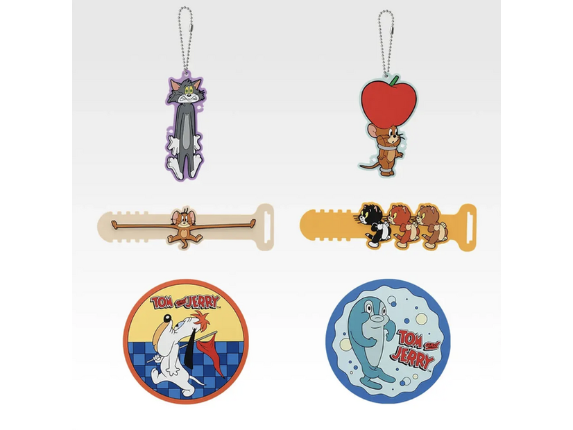 H賞 ラバーアソートコレクション／一番くじ トムとジェリー Colorful Funny Time！