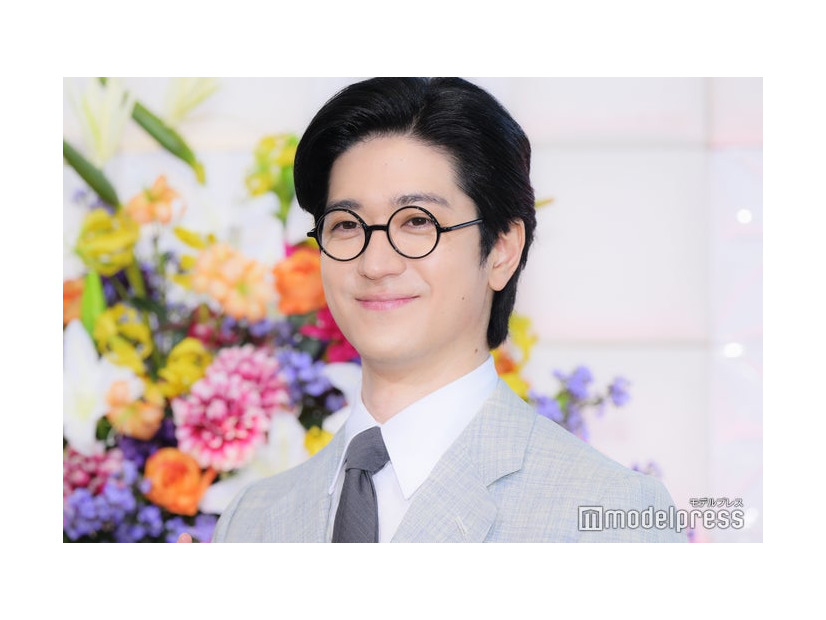 テレビ朝日ドラマプレミアム「森英恵 Butterfly beyond」制作発表記者会見に出席した中島裕翔（C）モデルプレス