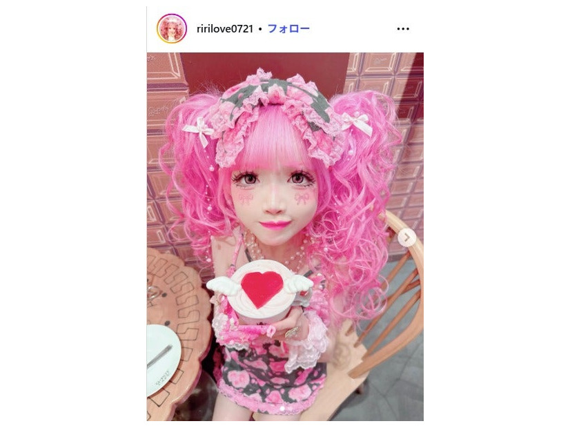 りりぴInstagramより
