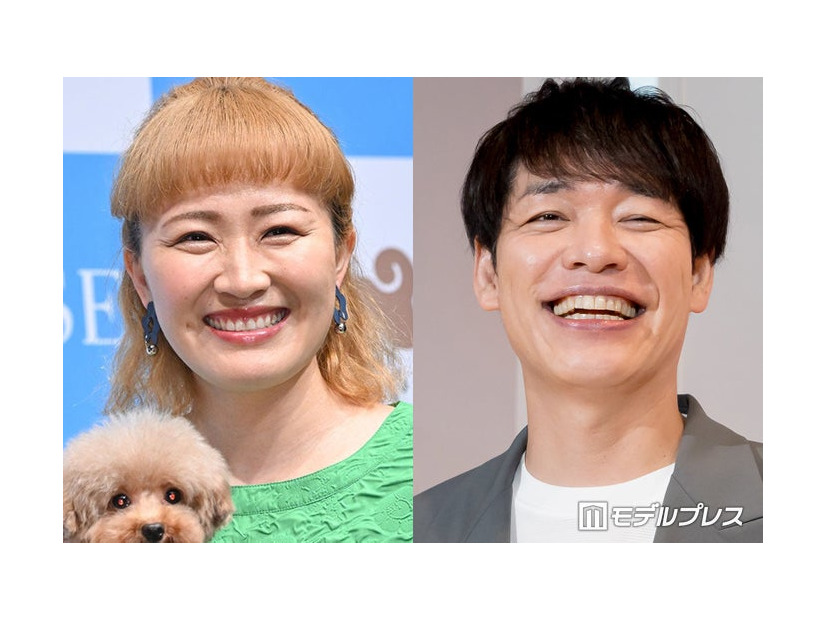 丸山桂里奈、川島明（C）モデルプレス