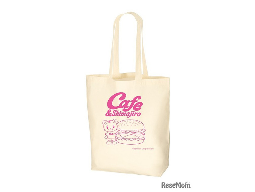 cafe＆Shimajiroキャンバストートバッグ　(c) Benesse Corporation 1988-2026 / しまじろう