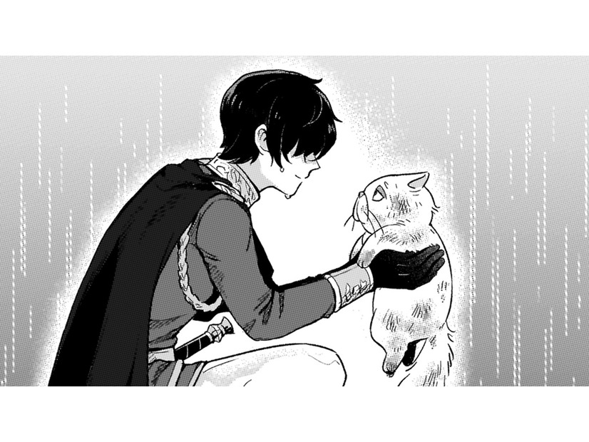 威嚇する猫や犬から逃げ回ってもうボロボロ…そんな私を拾い上げてくれたこの人は誰？【根暗騎士による溺愛満喫中のブサ猫、実は聖女です！#23】