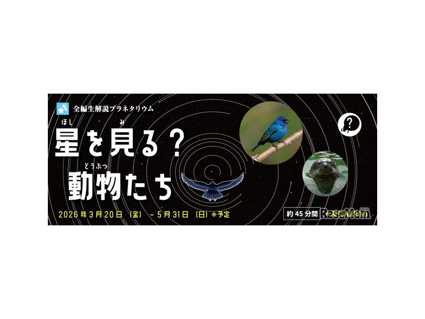 全編生解説プラネタリウム星を見る？動物たち