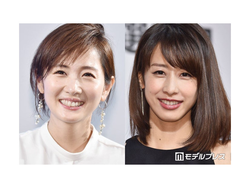 高島彩、加藤綾子（C）モデルプレス