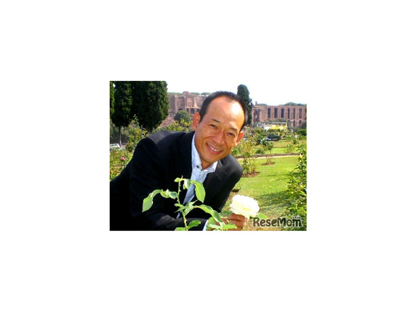 開園70周年記念特別講演会講師：武内俊介氏（京成バラ園 3代目育種家 ローズガーデン園長）