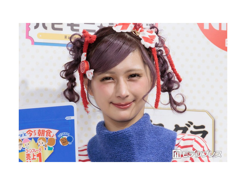 「遊んで食べて シリアル ハピモニ★ランド出発式」を開催に出席したしなこ（C）モデルプレス