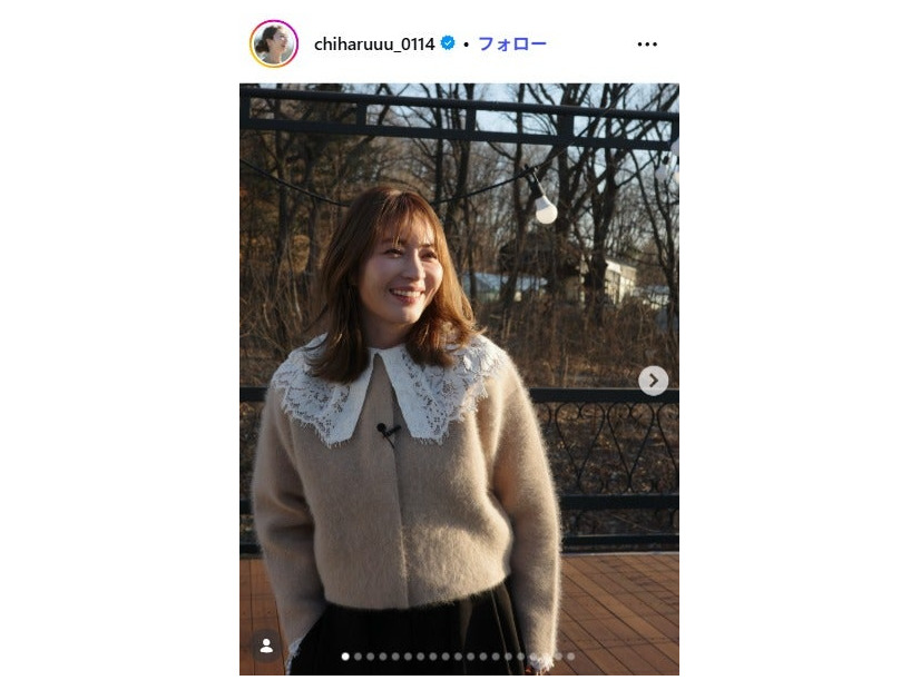 新山千春Instagramより