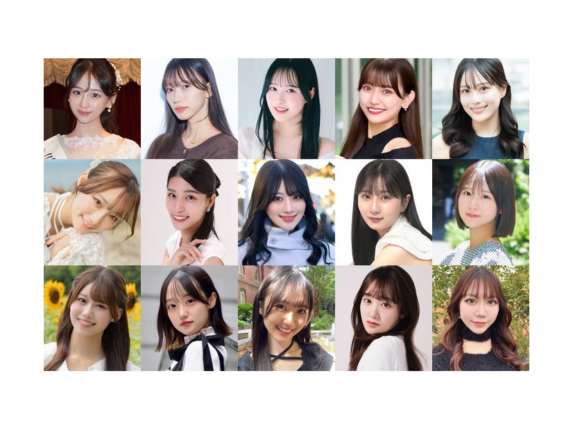 「MISS OF MISS CAMPUS QUEEN CONTEST 2026」決勝（前半）進出者（提供写真）