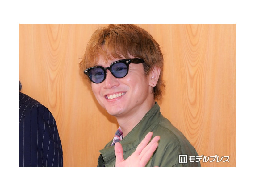 「音楽劇 ポルノスター」囲み取材に出席した安田章大（C）モデルプレス