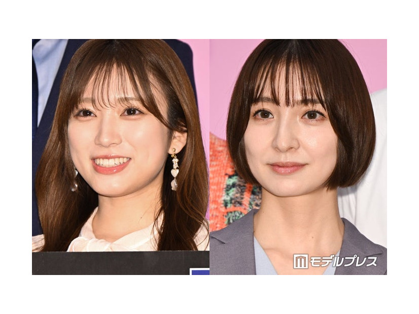 「サレタ側の復讐～同盟を結んだ妻たち～」記者会見に出席した矢吹奈子、篠田麻里子（C）モデルプレス